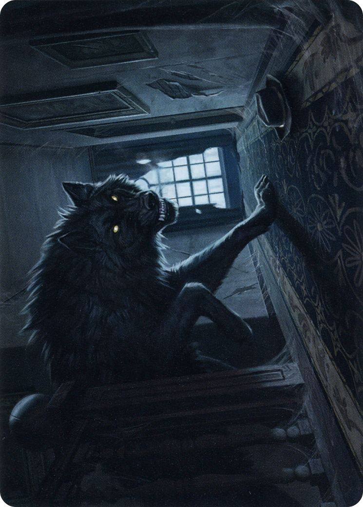 Primal Adversary // Primal Adversary (AMID-052) - Midnight Hunt Art Series (Borderless)