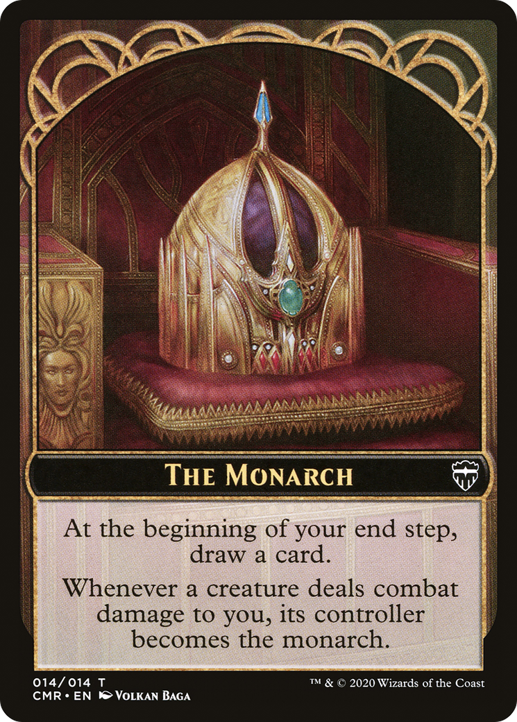 The Monarch Token (CMR-014) - Commander Legends Tokens