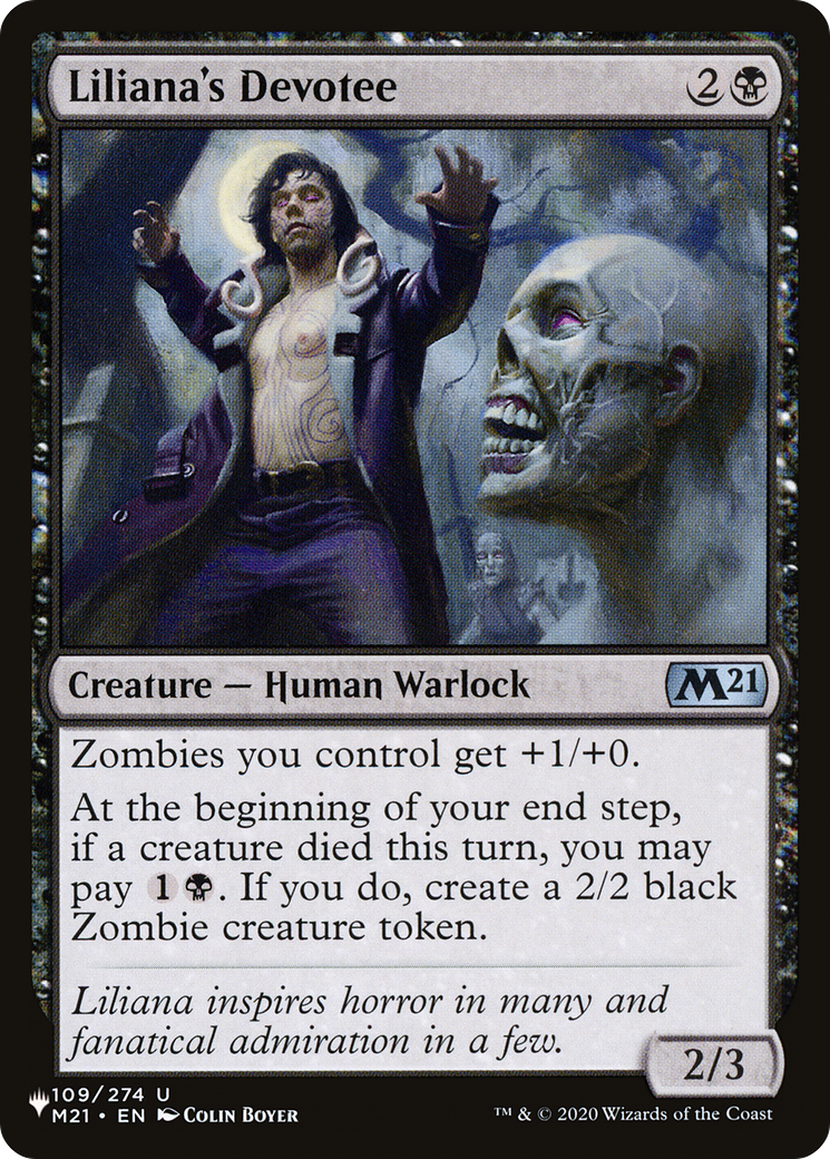 Liliana's Devotee (LIST-109/274) - The List