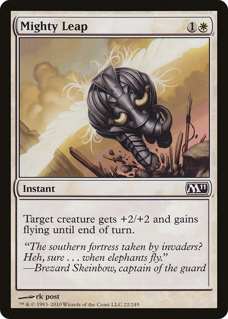 Mighty Leap (M11-022) - Magic 2011 Foil