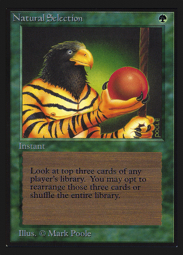 Natural Selection (CE) (CED-) - Collectors' Edition