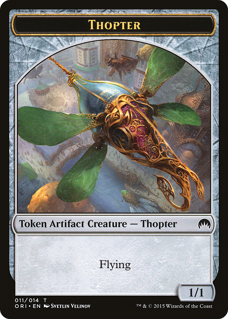 Thopter Token (011) (ORI-011) - Magic Origins Tokens