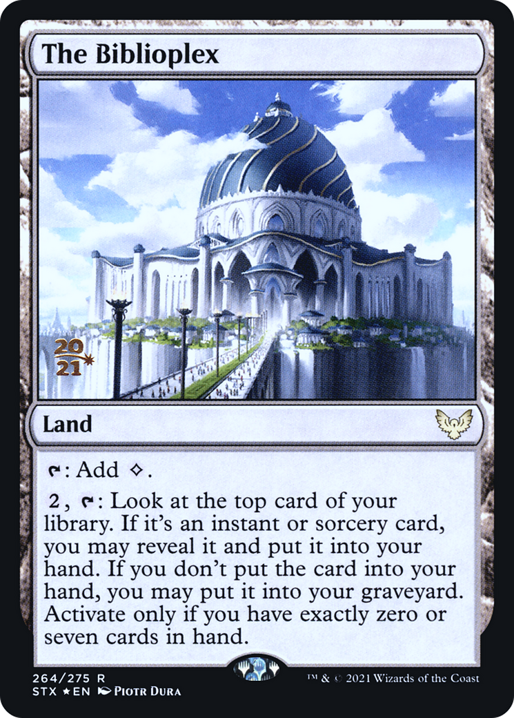 The Biblioplex (PRE-264) - Strixhaven: School of Mages Promos Foil