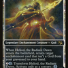 Heliod, the Radiant Dawn (Showcase) (MOM-293) - March of the Machine: (Showcase, enchantment) Foil