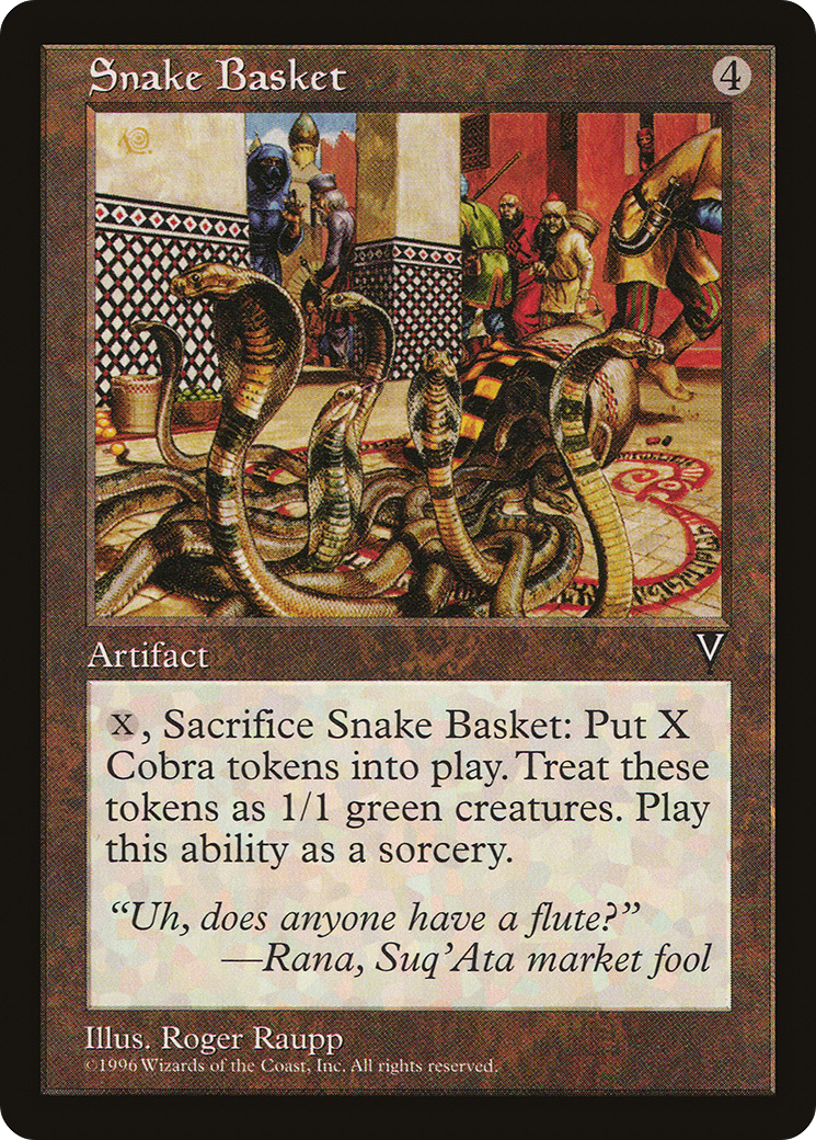 Snake Basket (VIS-) - Visions