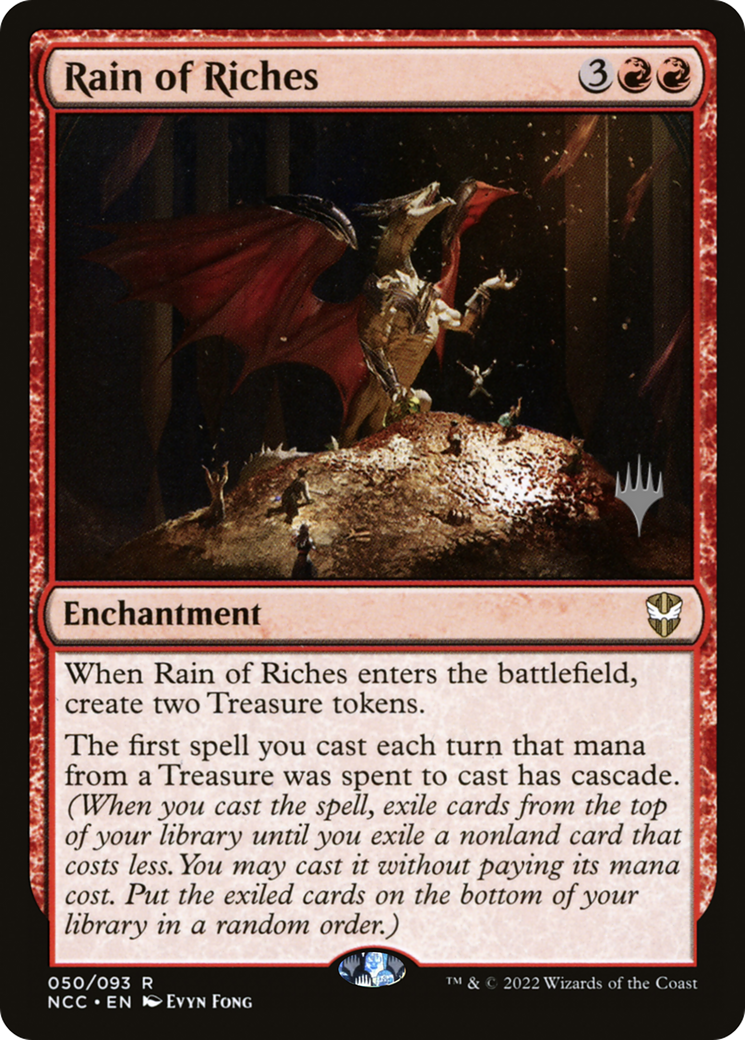 Rain of Riches (PPSNC-050) - New Capenna Commander Promos Foil