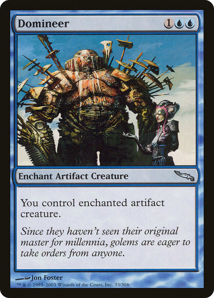 Domineer (MRD-033) - Mirrodin Foil