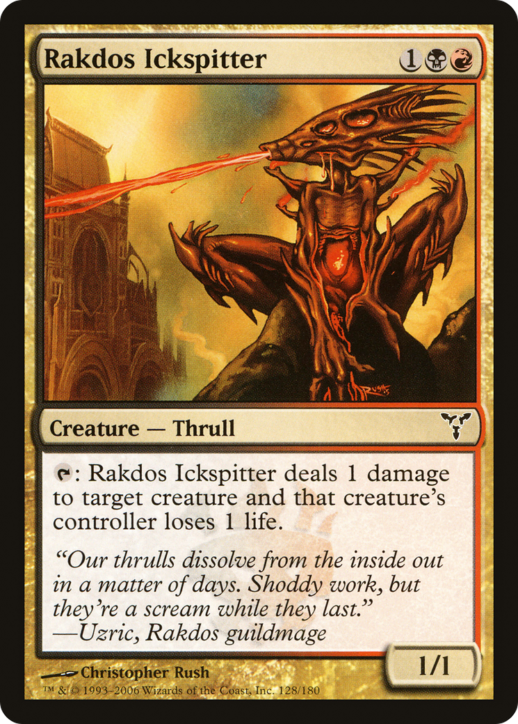 Rakdos Ickspitter (DIS-) - Dissension
