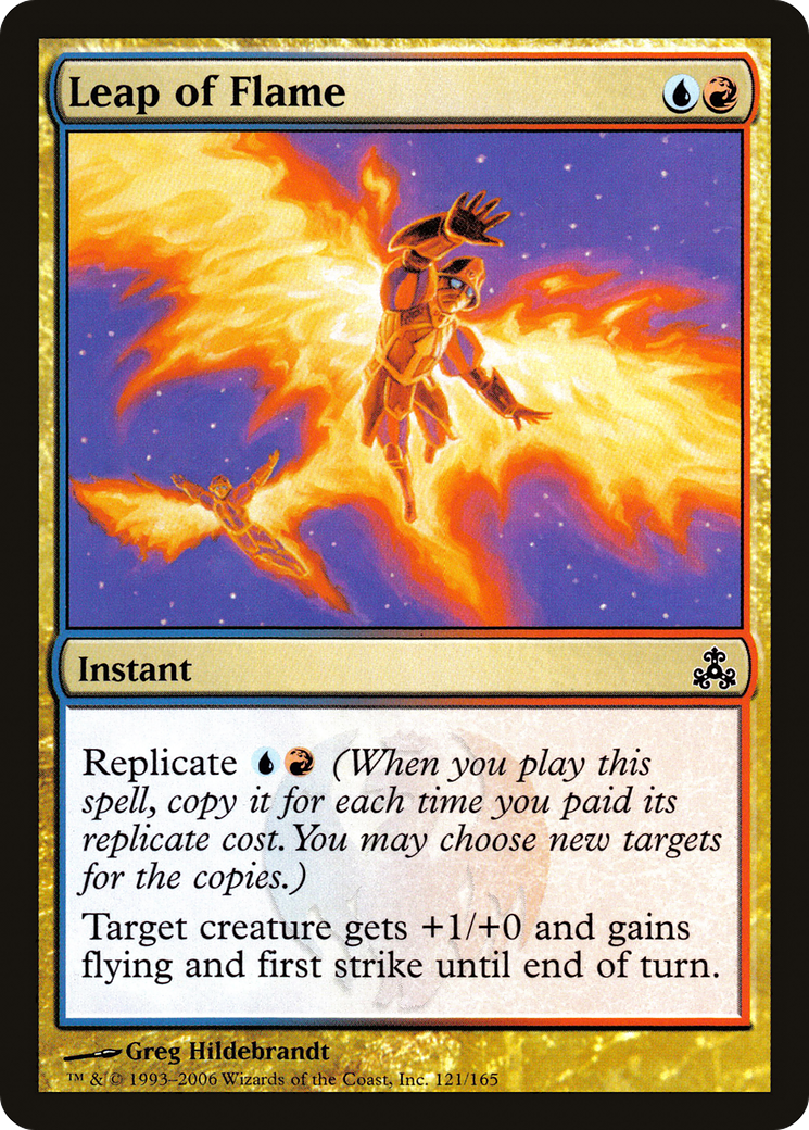 Leap of Flame (GPT-121) - Guildpact Foil