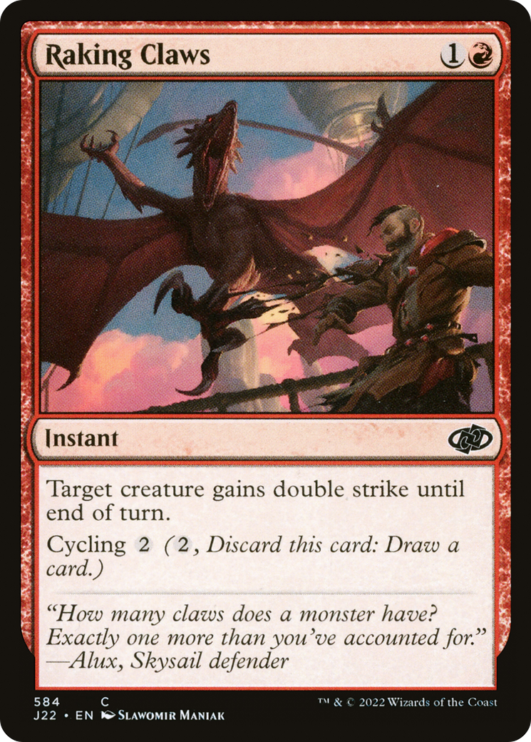 Raking Claws (J22-584) - Jumpstart 2022