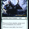 Jorn, God of Winter (PRE-179) - Kaldheim Promos: (snow) Foil