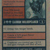 Garruk Wildspeaker (749) (Autographed) (SLD-749) - Secret Lair Drop: (Full Art) (Borderless) Foil