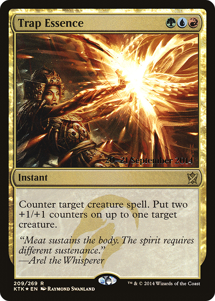 Trap Essence (PRE-209) - Khans of Tarkir Promos Foil