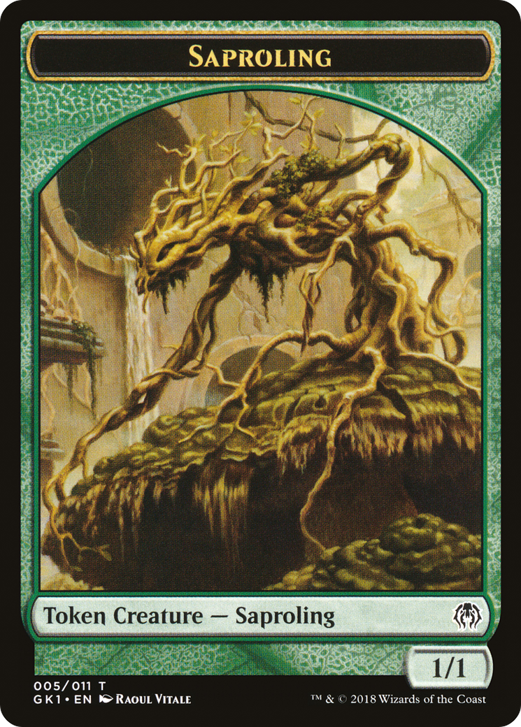 Saproling // Insect (TGK1-005) - GRN Guild Kit Tokens