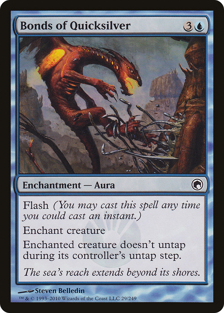Bonds of Quicksilver (SOM-029) - Scars of Mirrodin Foil