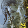 Horned Loch-Whale // Horned Loch-Whale (AWOE-006) - Wilds of Eldraine Art Series (Borderless) Foil
