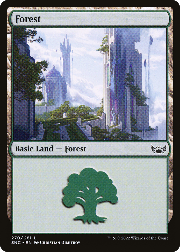 Forest (270) (SNC-270) - Streets of New Capenna Foil