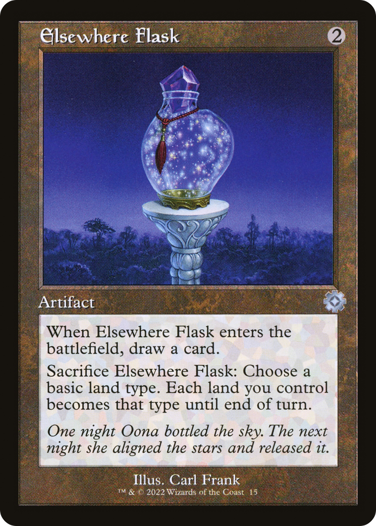 Elsewhere Flask (BRR-015) - The Brothers' War Retro Artifacts Foil