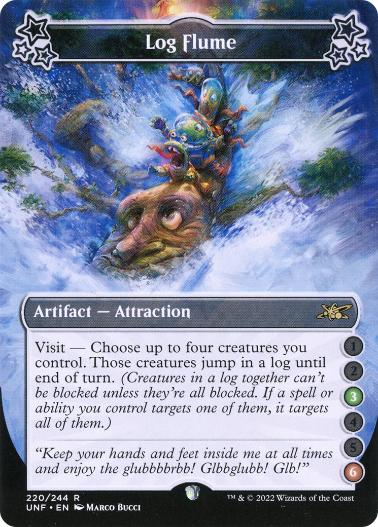 Log Flume (3-6) (UNF-220) - Unfinity