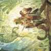 Might of the Ancestors // Might of the Ancestors (ALCI-002) - The Lost Caverns of Ixalan Art Series (Borderless) Foil