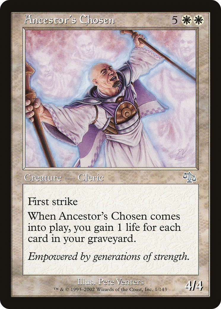 Ancestor's Chosen (JUD-001) - Judgment Foil