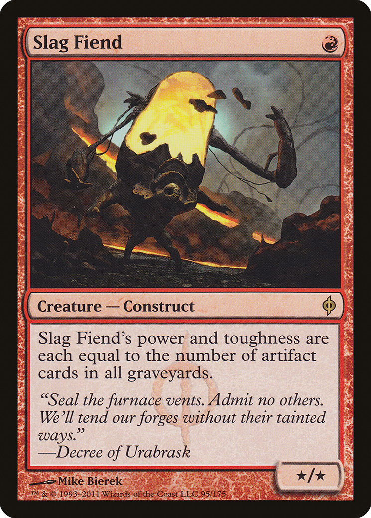 Slag Fiend (NPH-095) - New Phyrexia