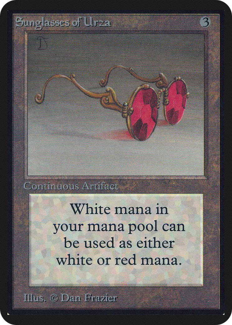 Sunglasses of Urza (LEA-) - Limited Edition Alpha