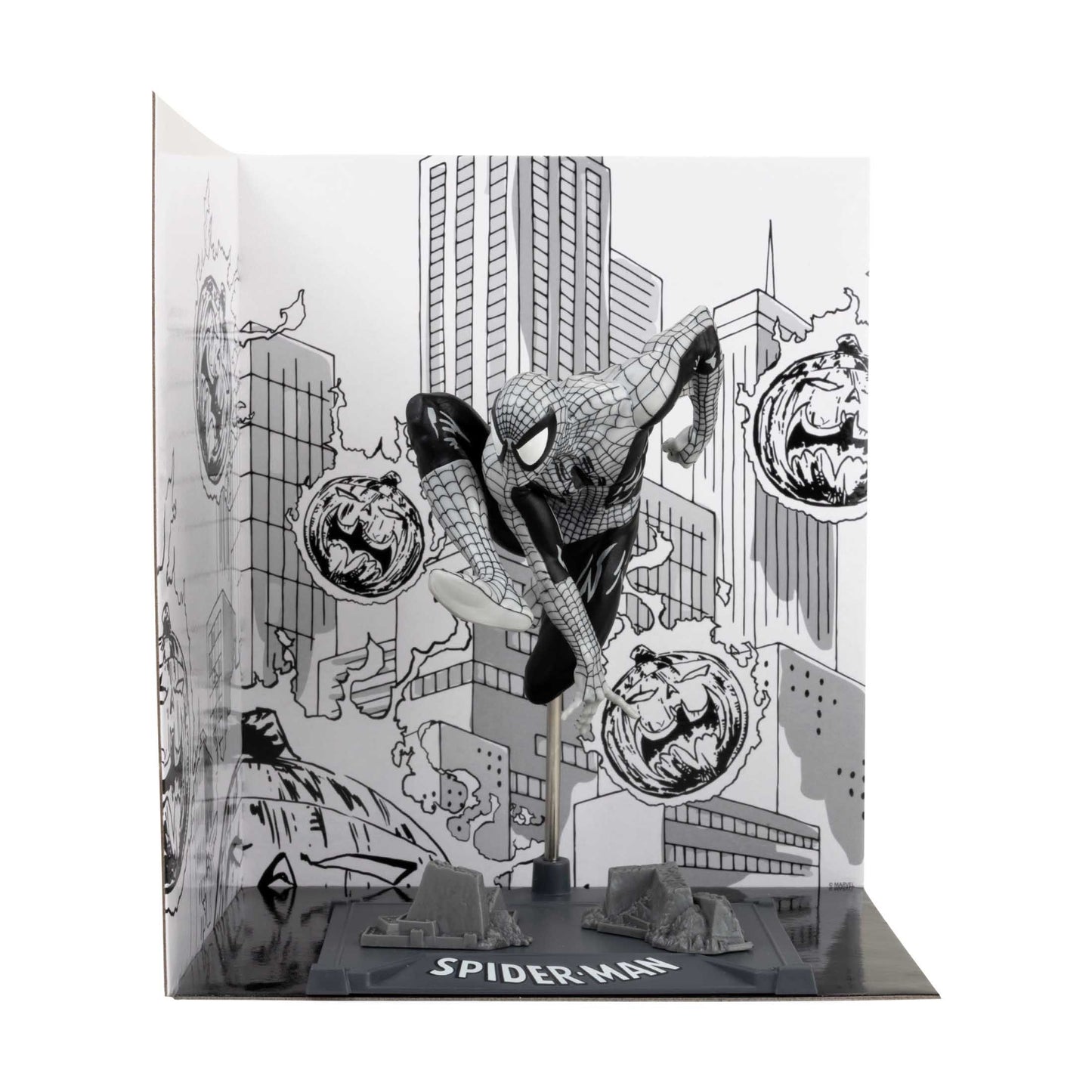 Spider-Man Line-Art (Spider-Man #6) Gold Label 1/10th Scale Posed Figure