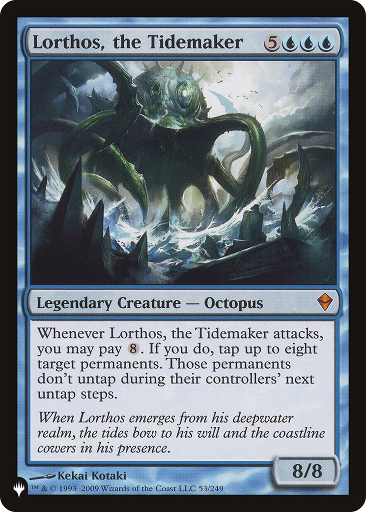 Lorthos, the Tidemaker (LIST-53/249) - The List
