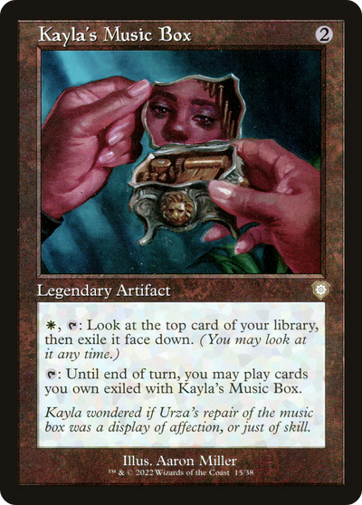Kayla's Music Box (Retro Frame) (BRC-015) - The Brothers' War Commander