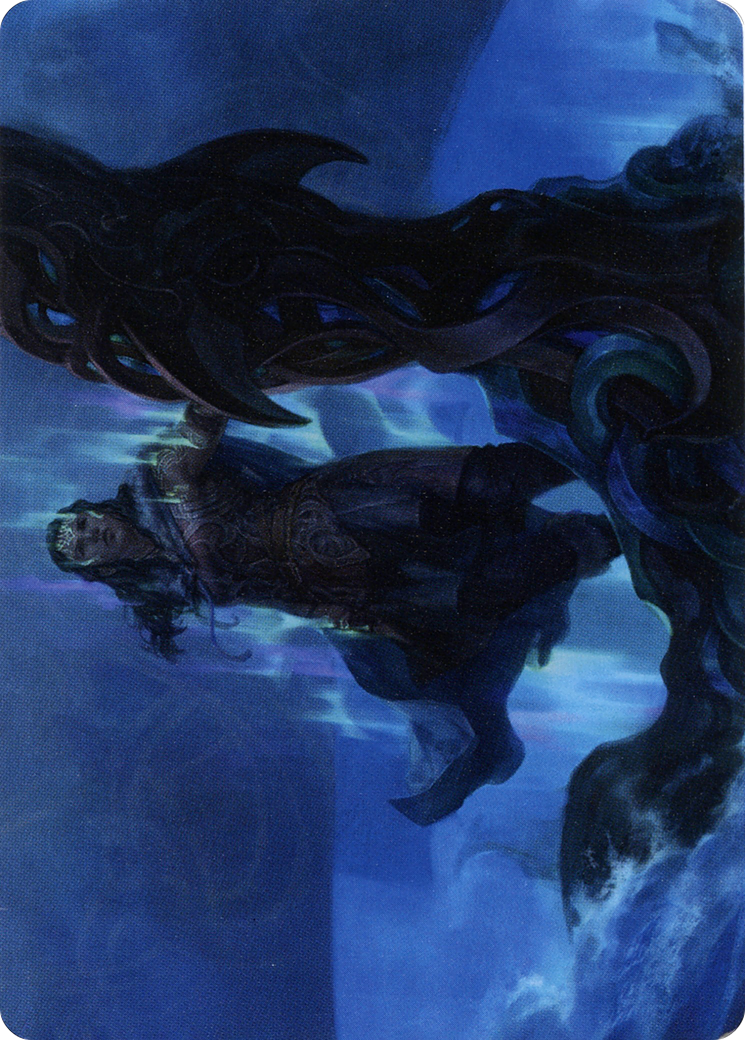 Cosima, God of the Voyage // Cosima, God of the Voyage (ASKHM-012) - Art Series: Kaldheim (Borderless) Foil