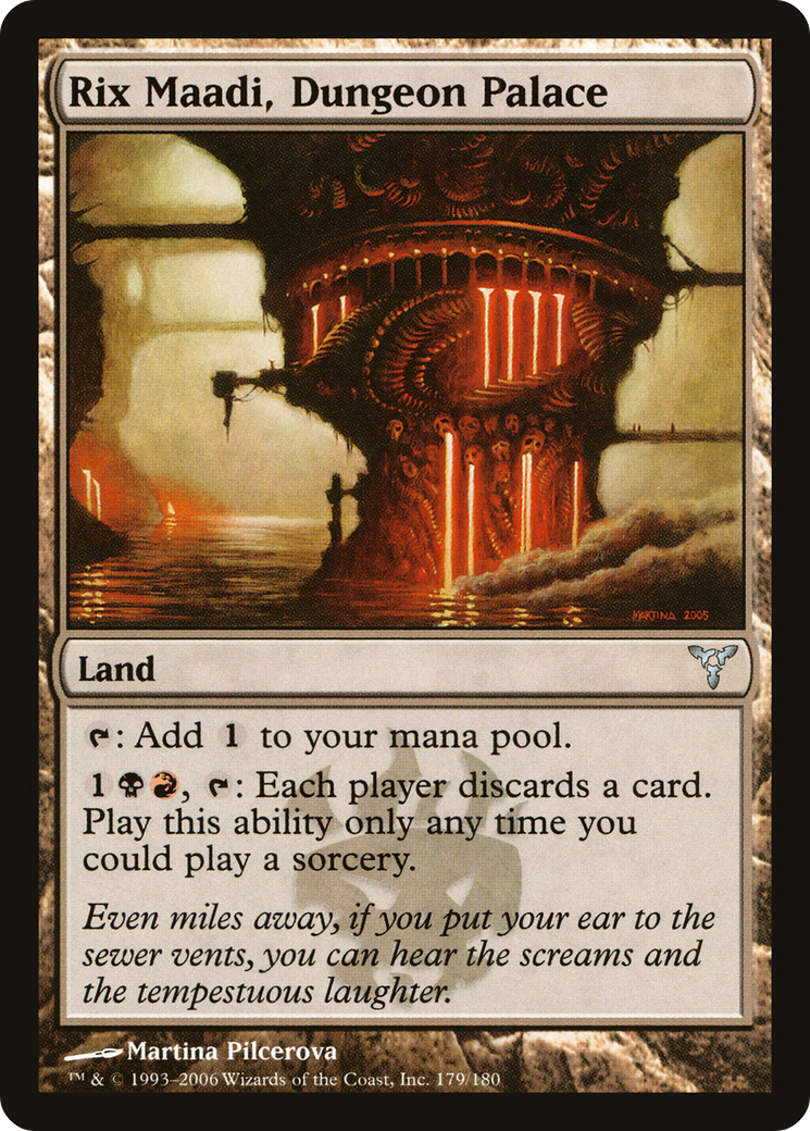Rix Maadi, Dungeon Palace (DIS-) - Dissension
