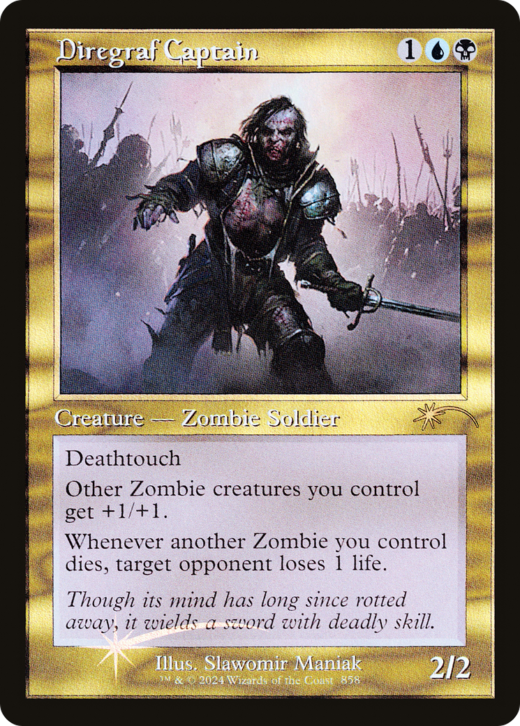 Diregraf Captain (Retro Frame) (SLD-858) - Secret Lair Drop Foil