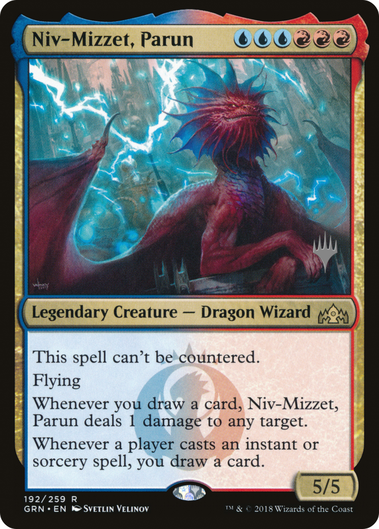 Niv-Mizzet, Parun (PPM20-192) - Guilds of Ravnica Promos Foil