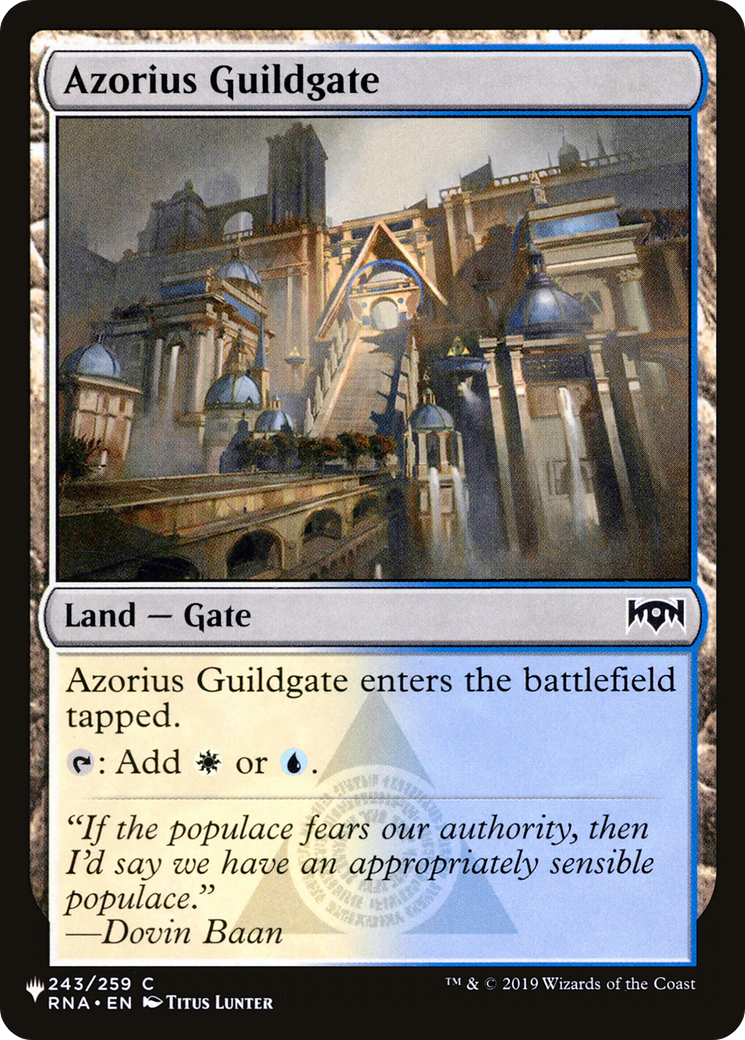 Azorius Guildgate (LIST-243/259) - The List