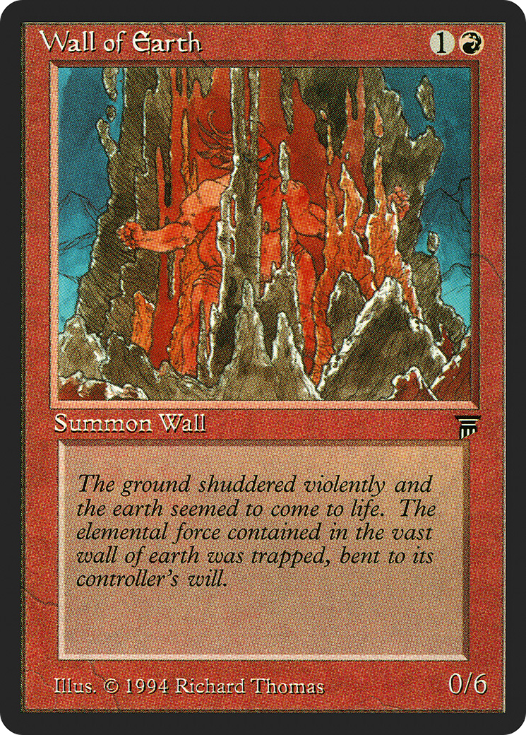 Wall of Earth (LEG-) - Legends