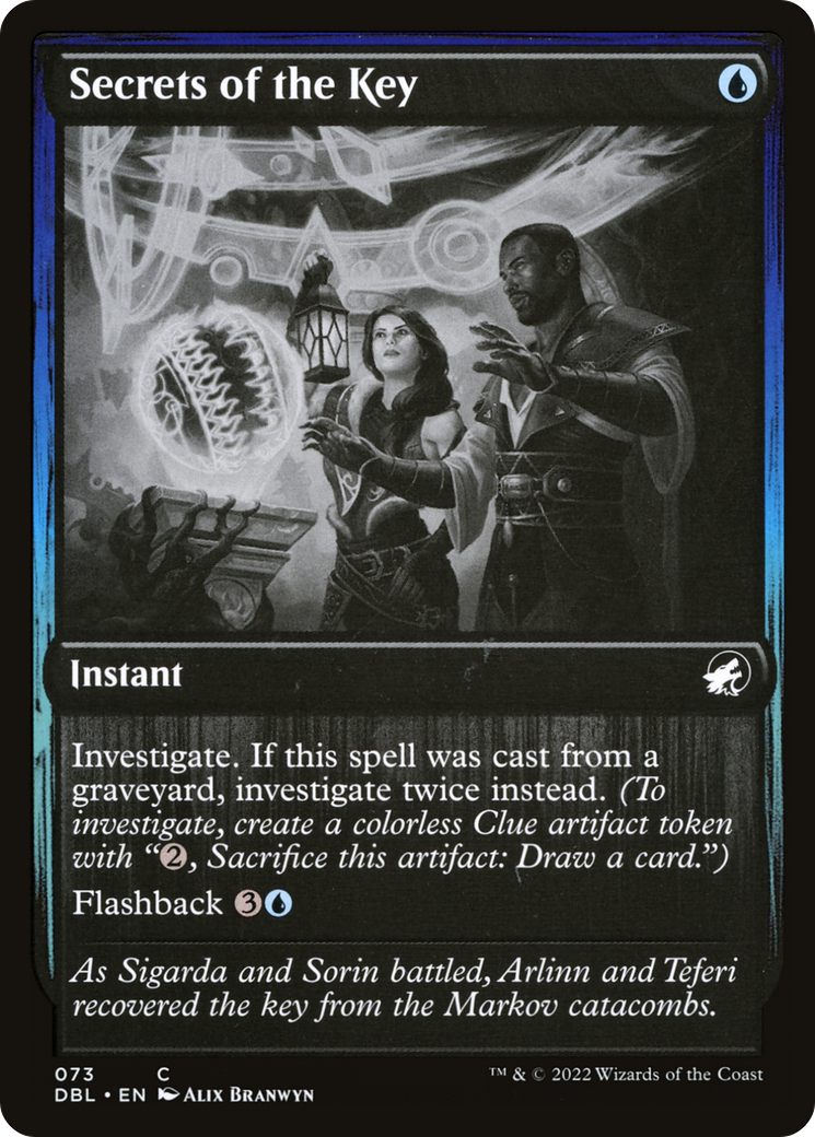 Secrets of the Key (DBL-073) - Innistrad: Double Feature Foil