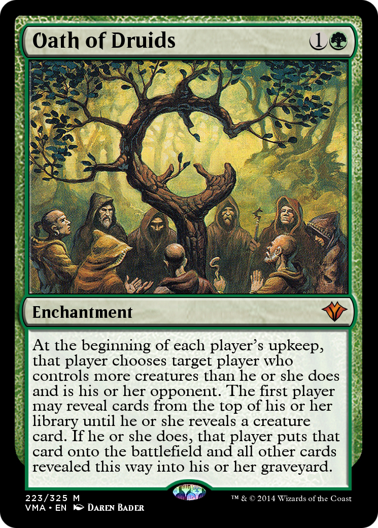 Oath of Druids (VMA-223) - Vintage Masters