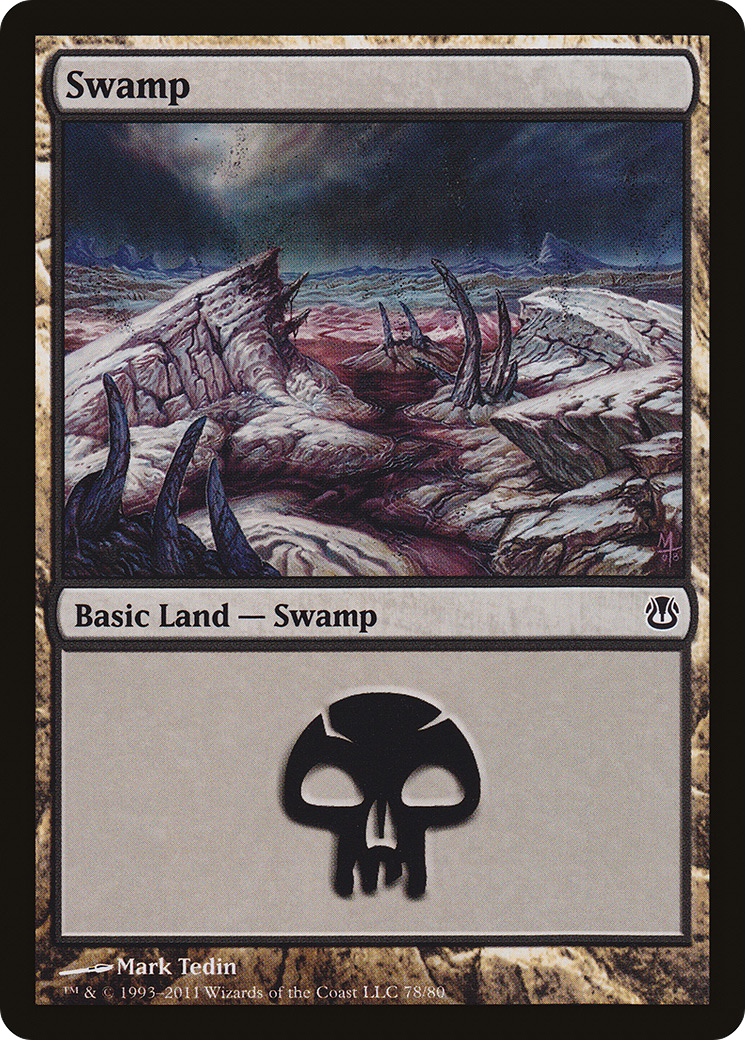 Swamp (78) (DDH-078) - Duel Decks: Ajani vs. Nicol Bolas