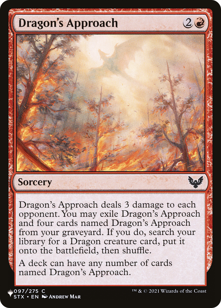 Dragon's Approach (LIST-097/275) - The List