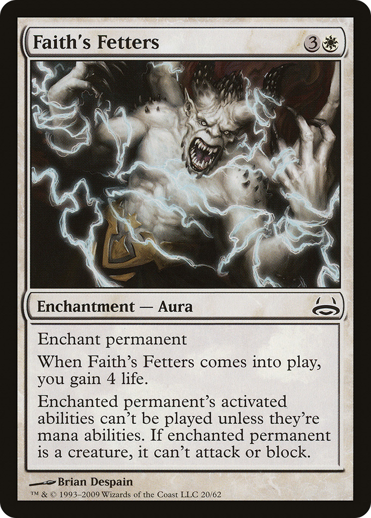 Faith's Fetters (DDC-020) - Duel Decks: Divine vs. Demonic