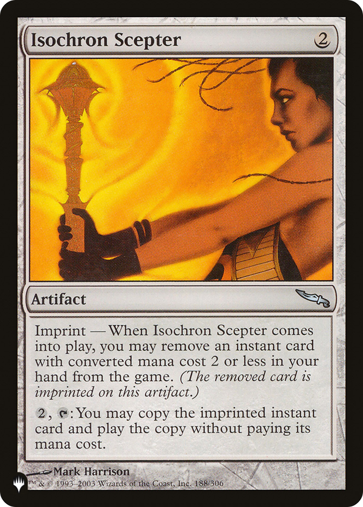 Isochron Scepter (LIST-188/306) - The List