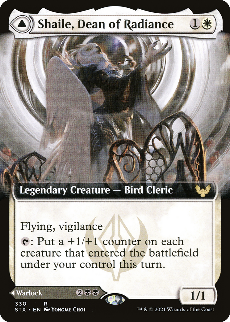 Shaile, Dean of Radiance (Extended Art) (STX-330) - Strixhaven: School of Mages: (Extended Art) Foil