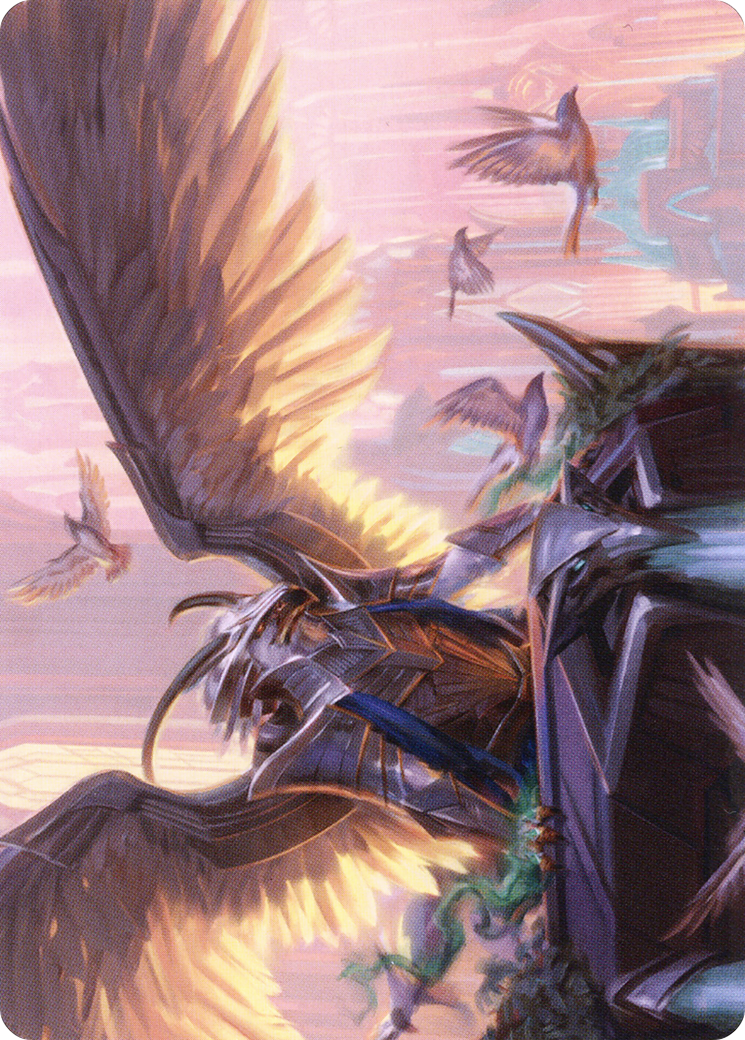 Falco Spara, Pactweaver // Falco Spara, Pactweaver (ASNC-025) - New Capenna Art Series (Borderless)