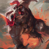 Furious Bellow // Furious Bellow (ADMU-031) - Dominaria United Art Series (Borderless) Foil