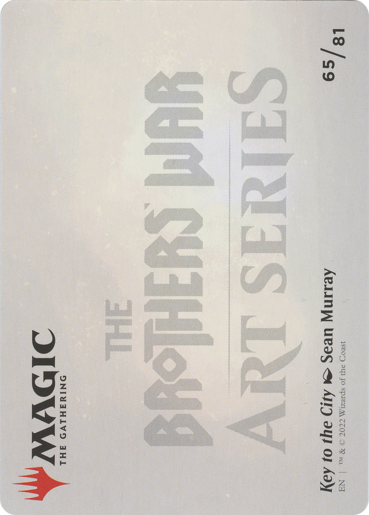 Key to the City // Key to the City (ABRO-065) - The Brothers' War Art Series (Borderless)