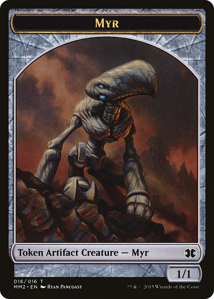 Myr Token (MM2-016) - Modern Masters 2015 Tokens
