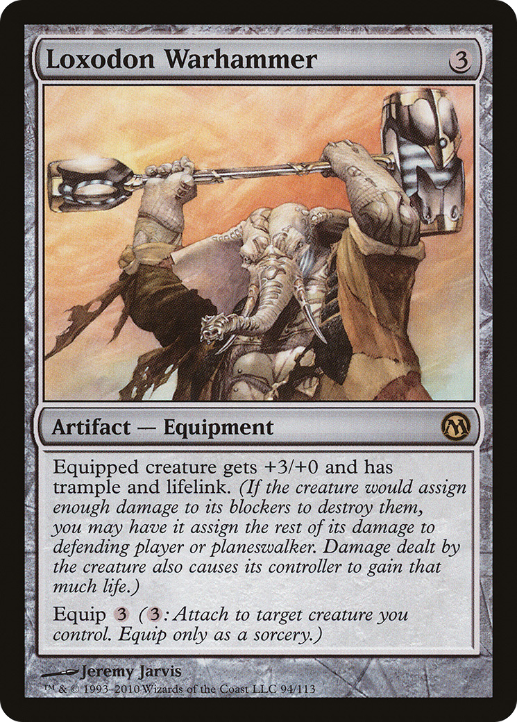 Loxodon Warhammer (DPA-094) - Duels of the Planeswalkers