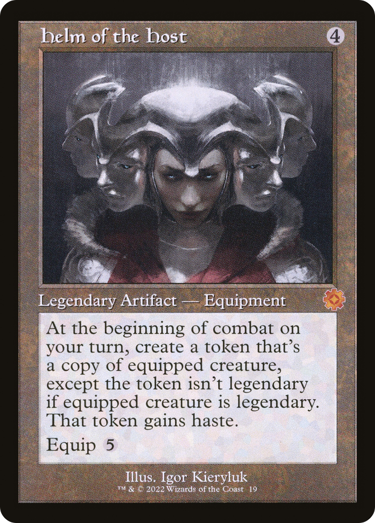 Helm of the Host (BRR-019) - The Brothers' War Retro Artifacts