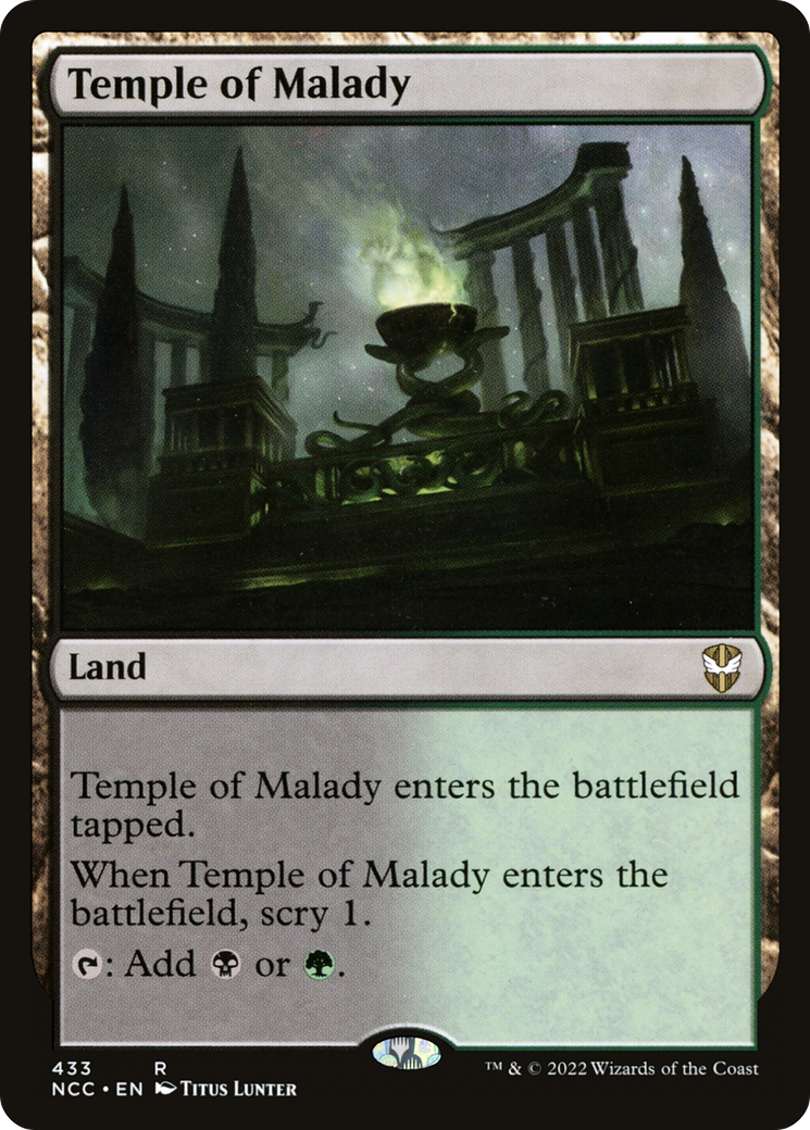 Temple of Malady [Streets of New Capenna Commander]